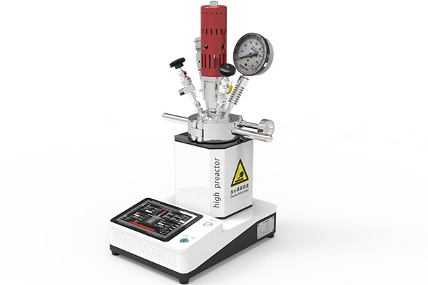 智能触摸屏款一键快开机械搅拌实验室微型反应釜样图
